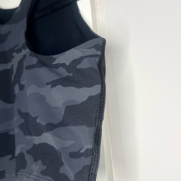 Athleta Black and Gray Camo Sports Bra - Picture 7 of 7